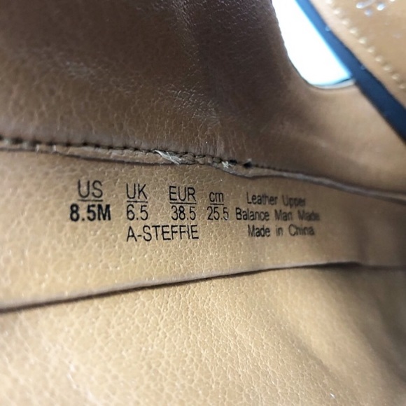 Franco Sarto Lace Up Peep Toe Heels Black Size 8.5 - Picture 8 of 8